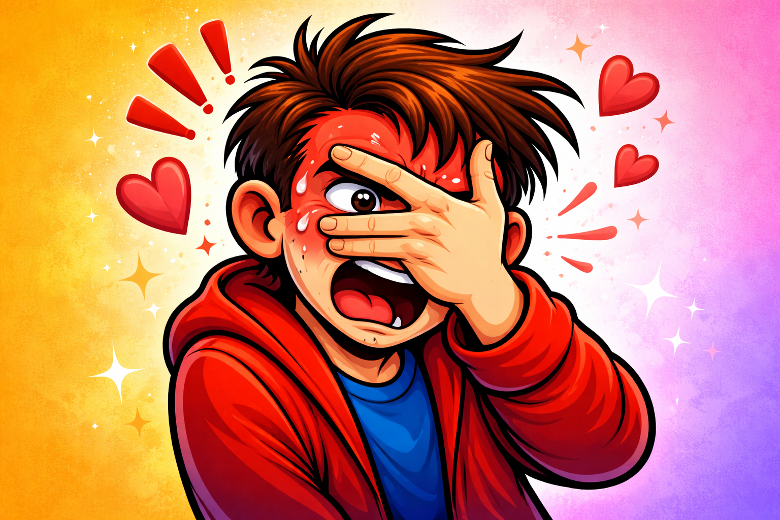 Ilustración del test del mojigato